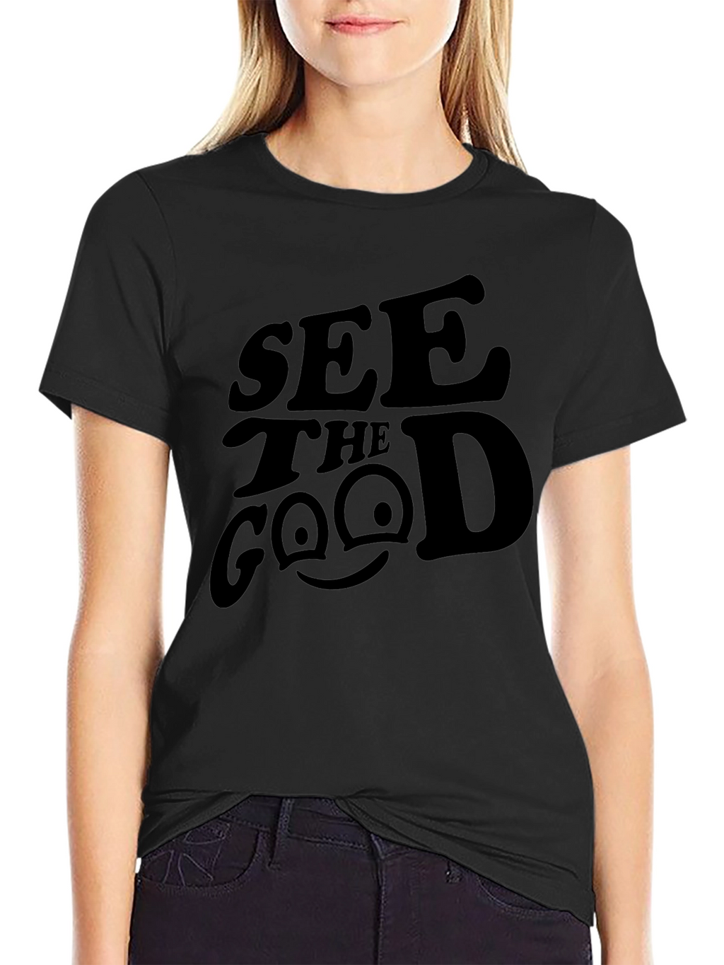 See The Good Graphic T-Shirt - Positive Vibes Tee