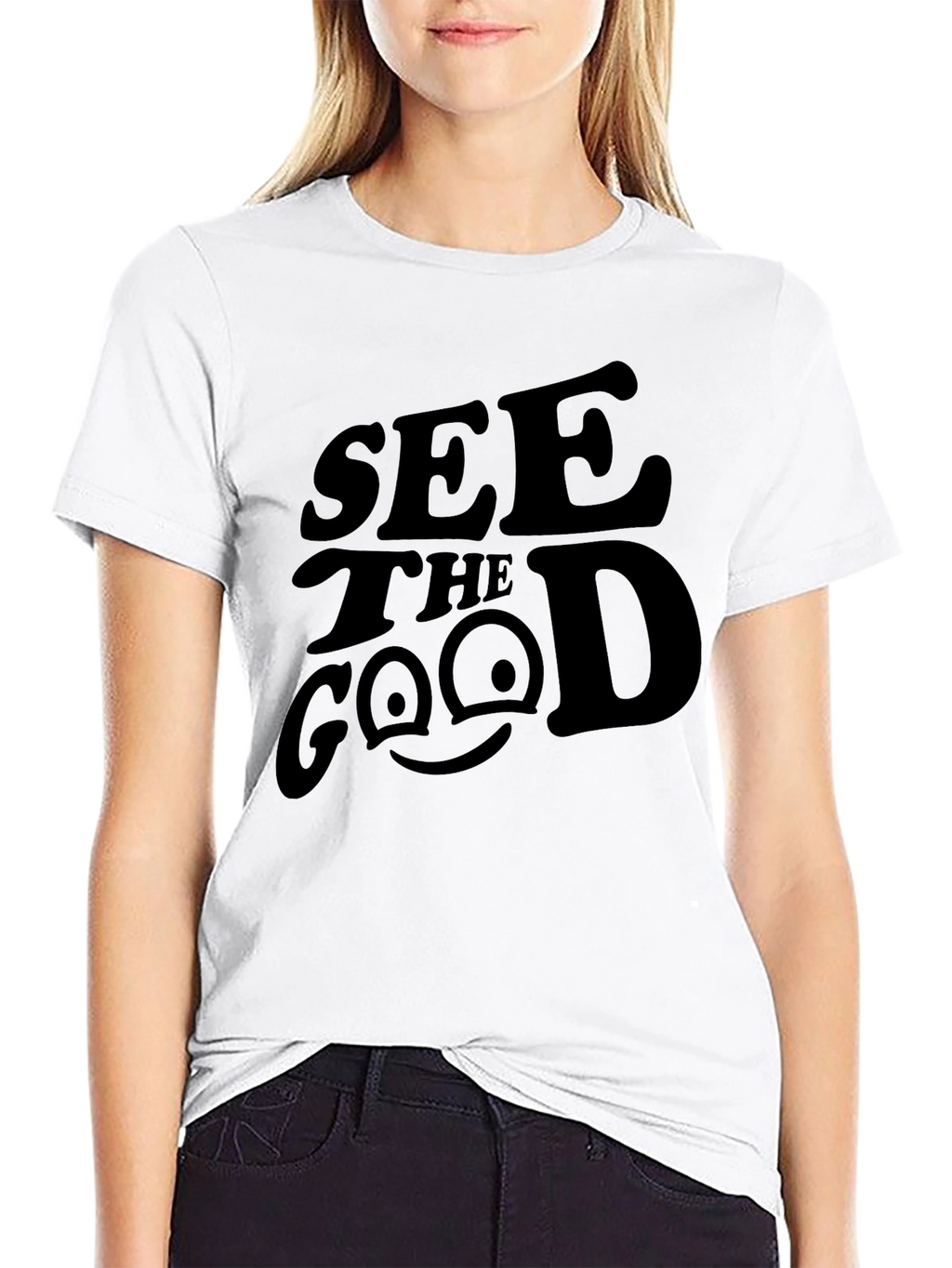See The Good Graphic T-Shirt - Positive Vibes Tee