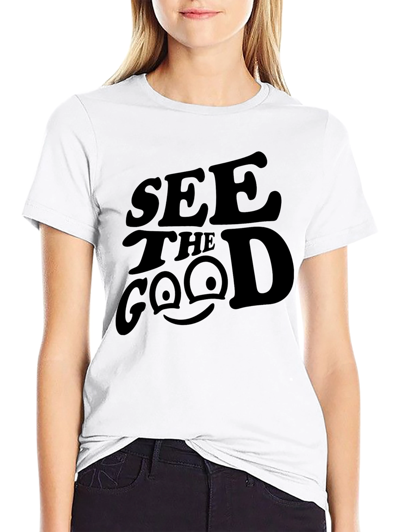 See The Good Graphic T-Shirt - Positive Vibes Tee