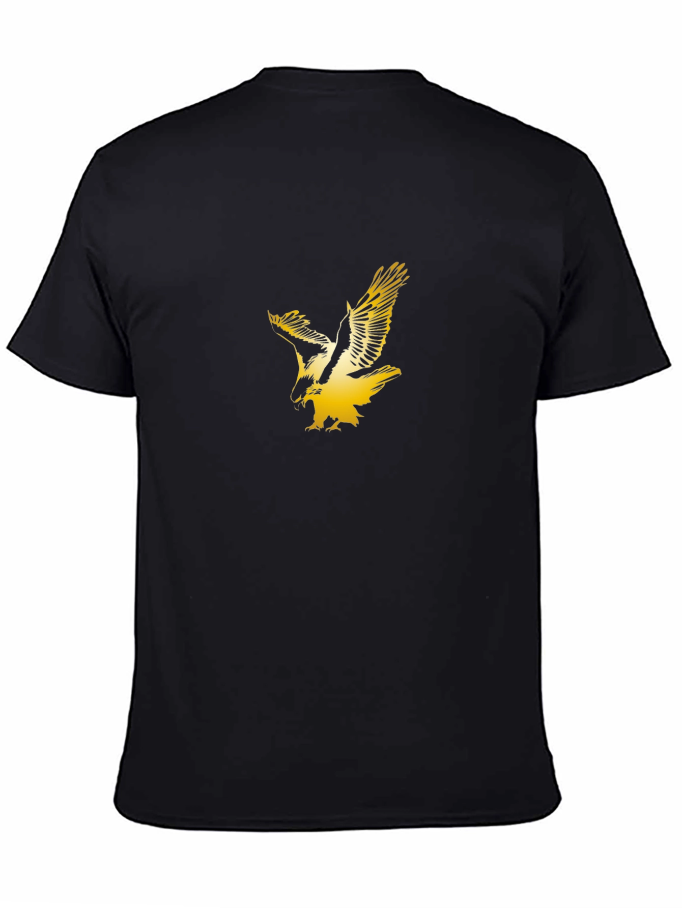 Bold Eagle Graphic Black T-Shirt