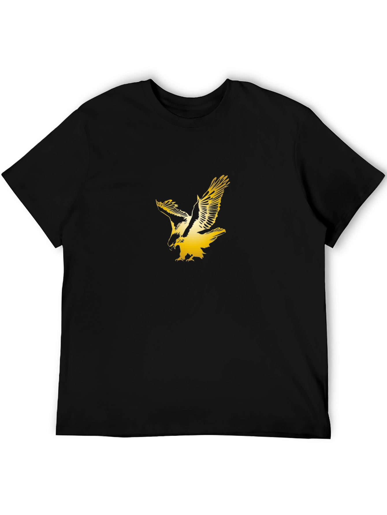 Bold Eagle Graphic Black T-Shirt