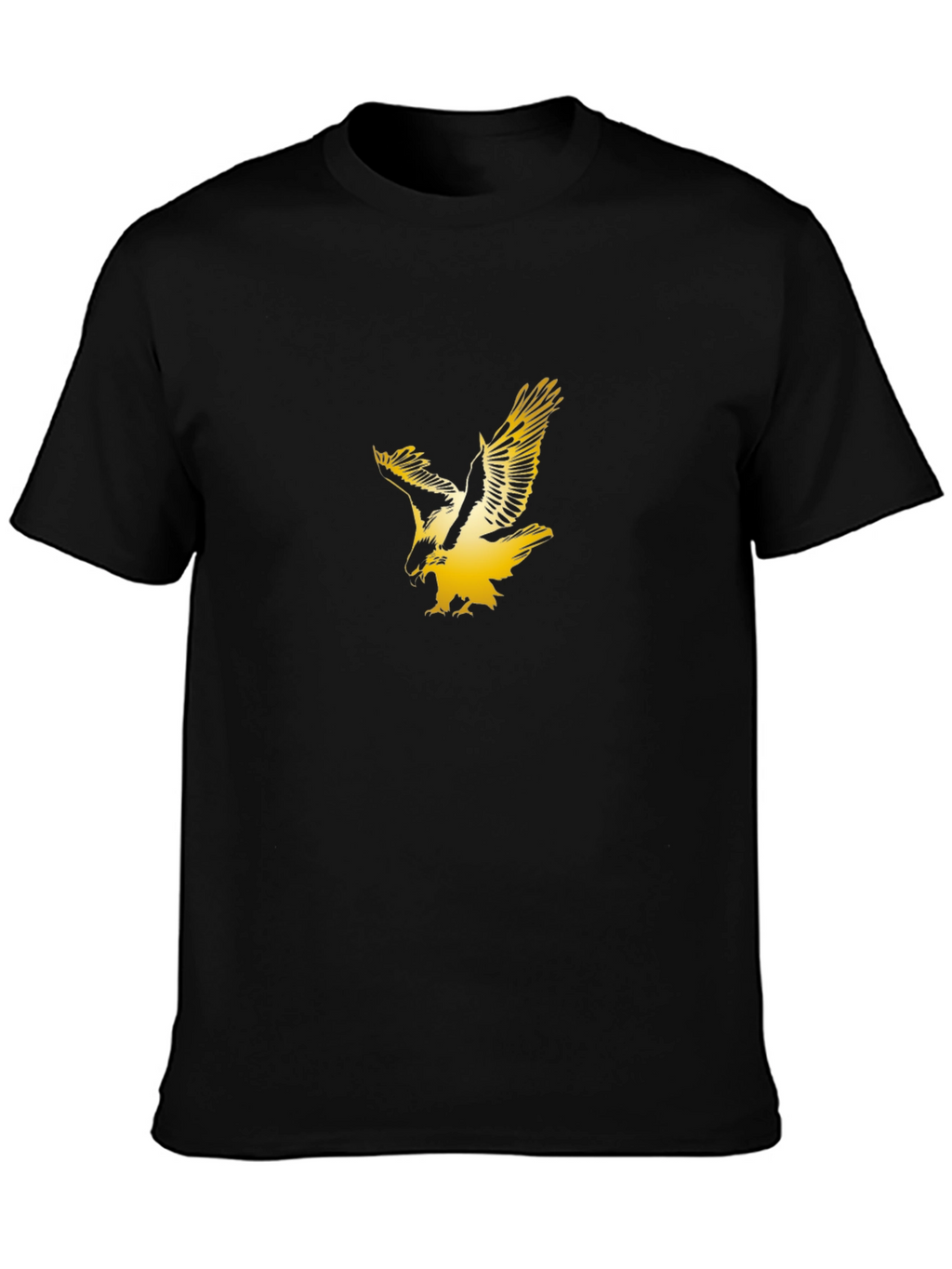 Bold Eagle Graphic Black T-Shirt