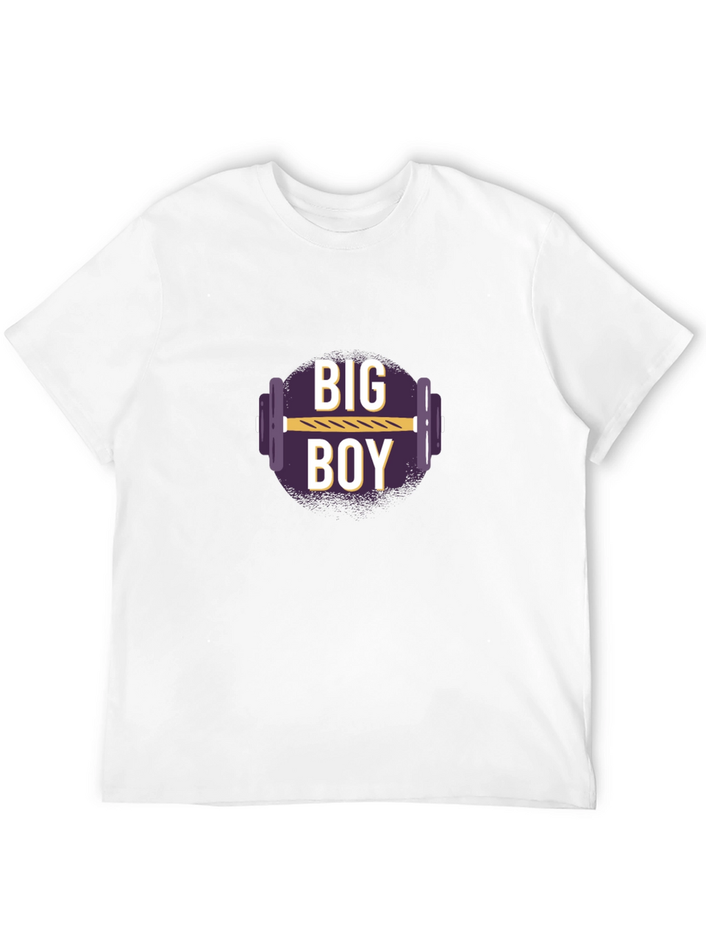 Big Boy Gym T-Shirt - Black Fitness Tee