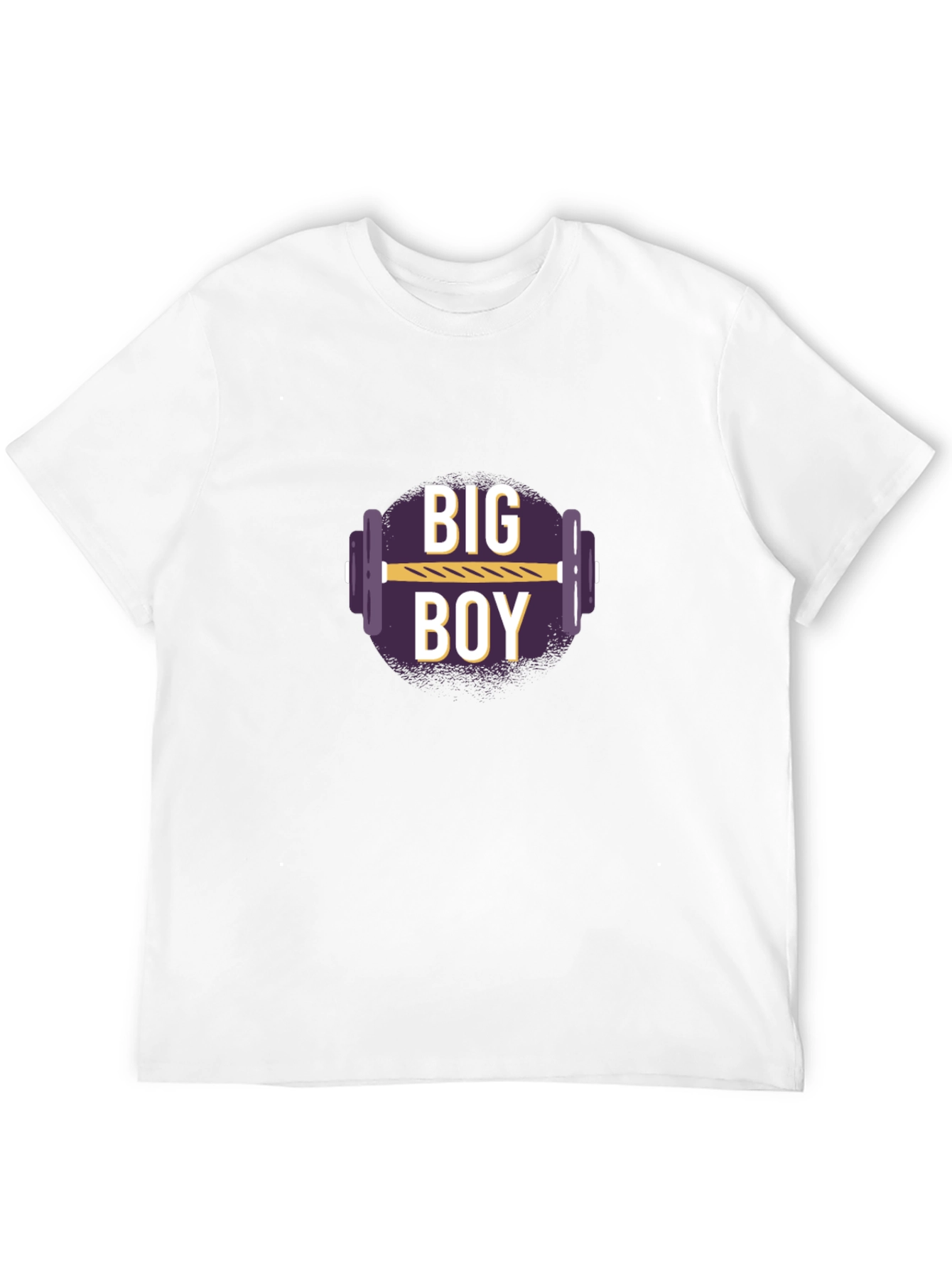 Big Boy Gym T-Shirt - Black Fitness Tee
