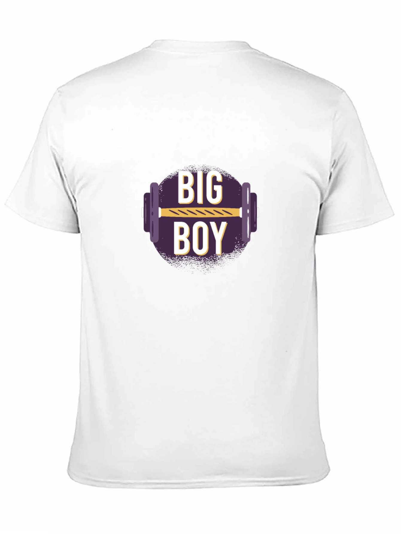 Big Boy Gym T-Shirt - Black Fitness Tee