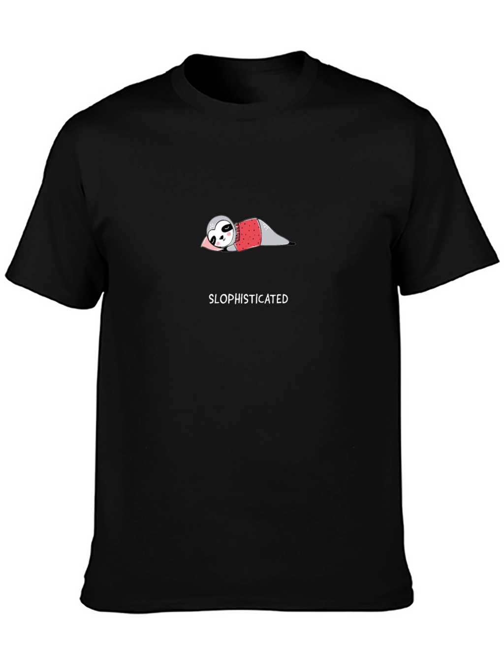 Sloth Sophisticated Graphic T-Shirt