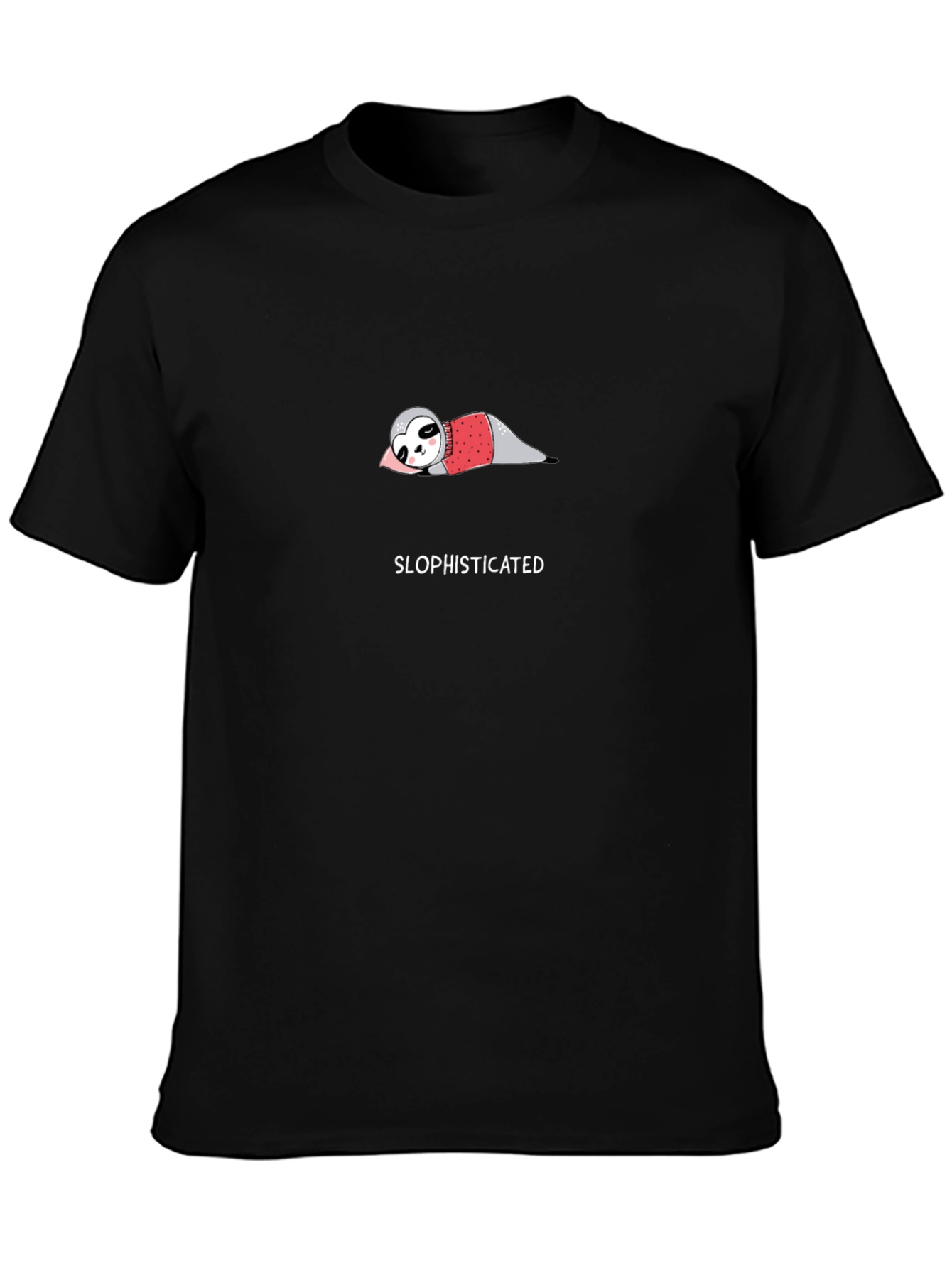 Sloth Sophisticated Graphic T-Shirt