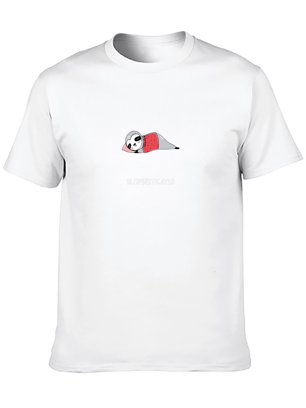 Sloth Sophisticated Graphic T-Shirt