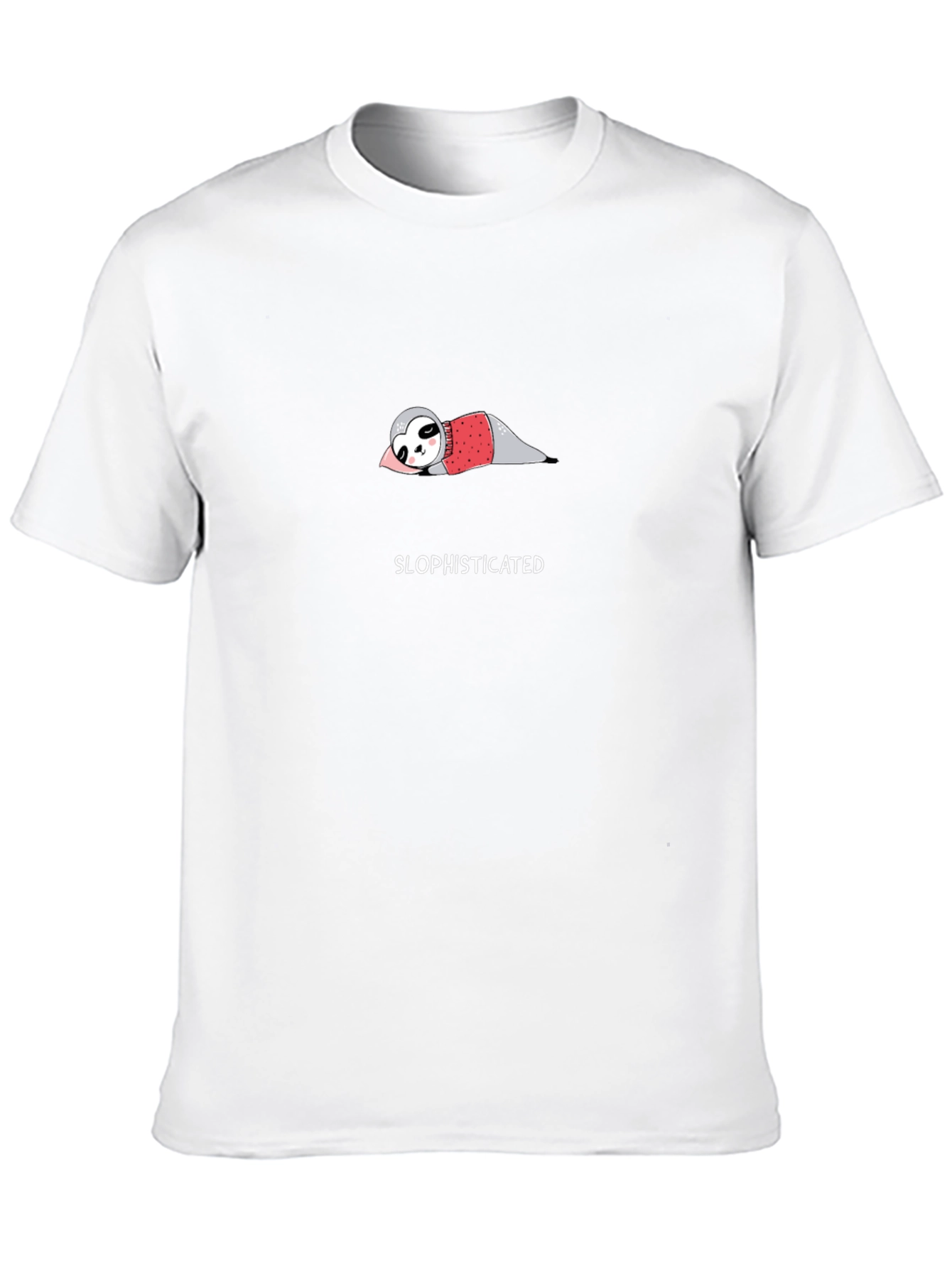 Sloth Sophisticated Graphic T-Shirt