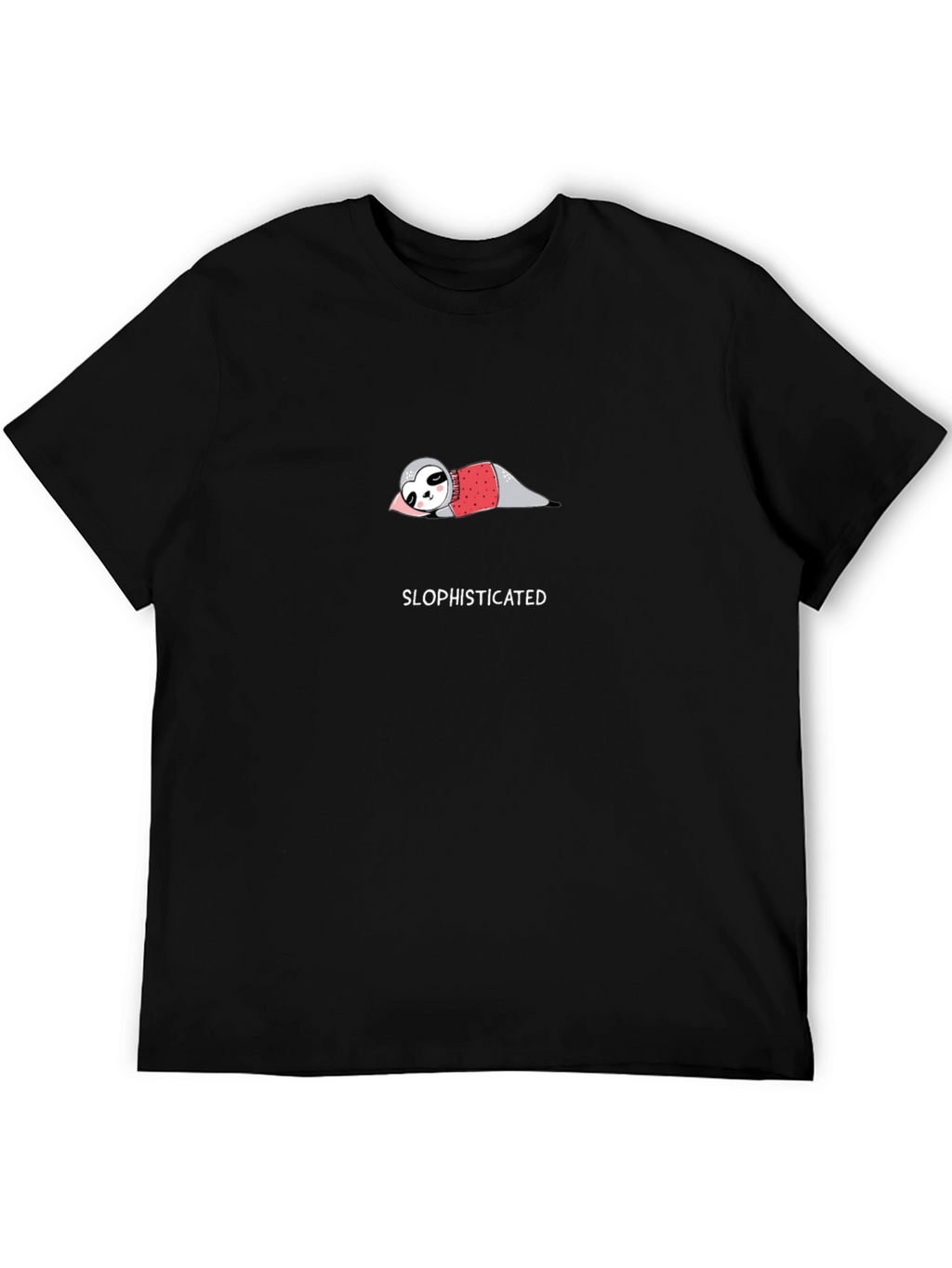 Sloth Sophisticated Graphic T-Shirt
