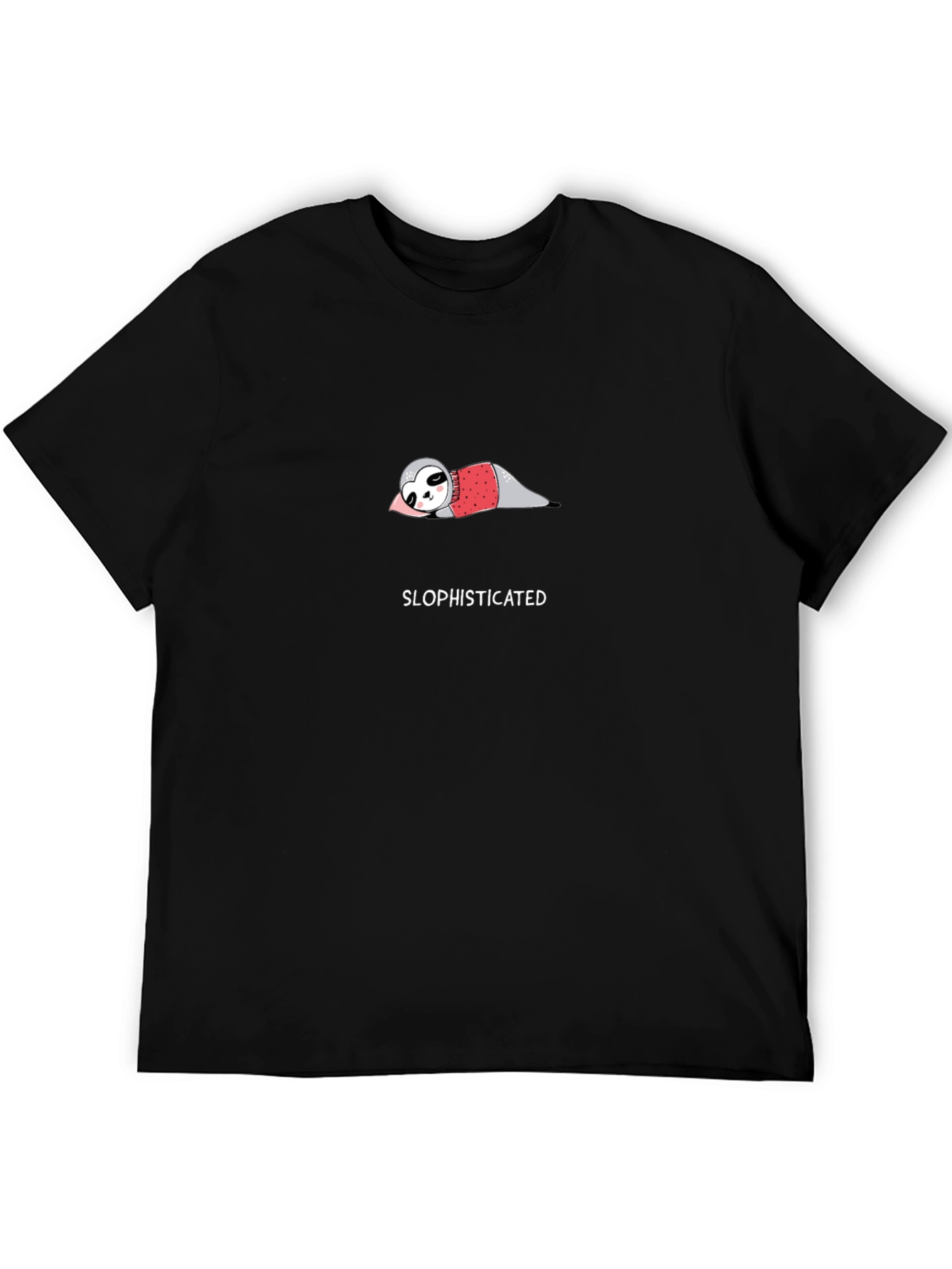 Sloth Sophisticated Graphic T-Shirt
