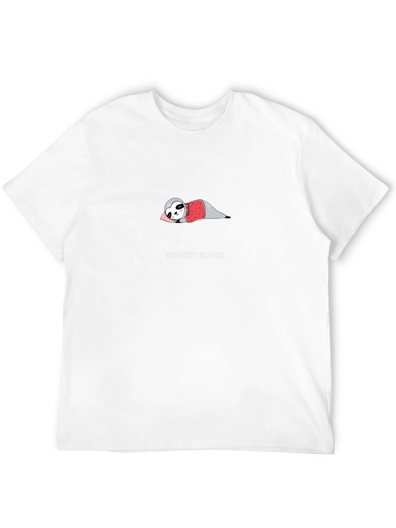 Sloth Sophisticated Graphic T-Shirt