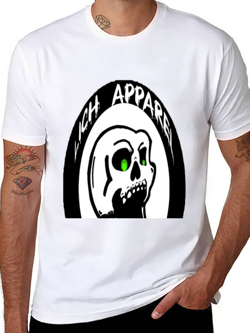Lich Apparel Skull Graphic T-Shirt