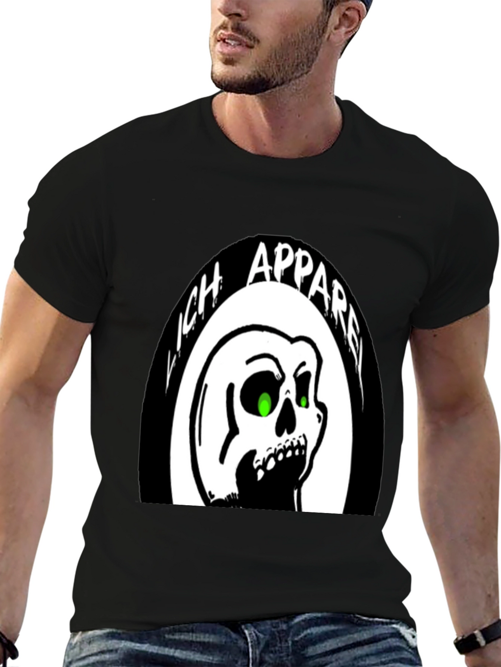 Lich Apparel Skull Graphic T-Shirt