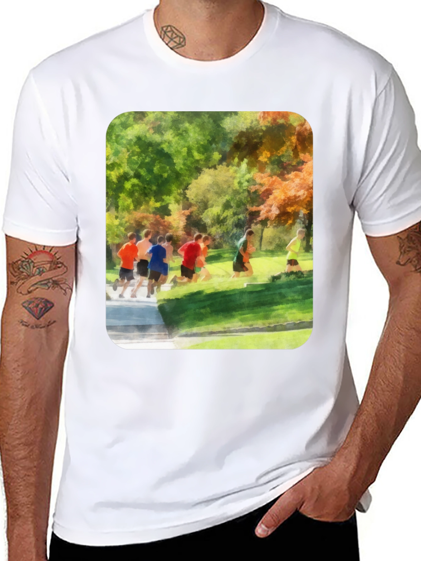 Graphic Tee - Cross Country Runners