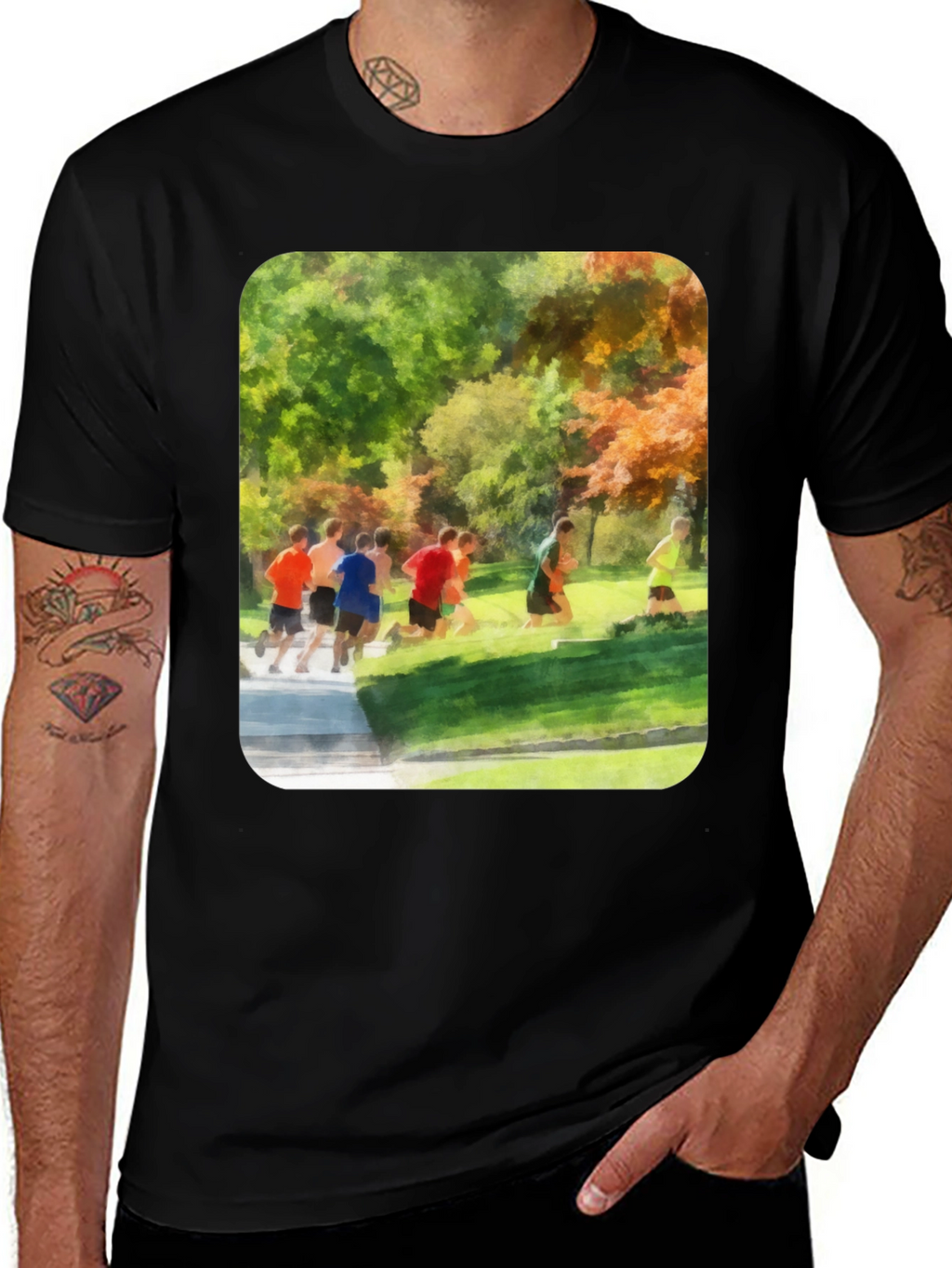 Graphic Tee - Cross Country Runners