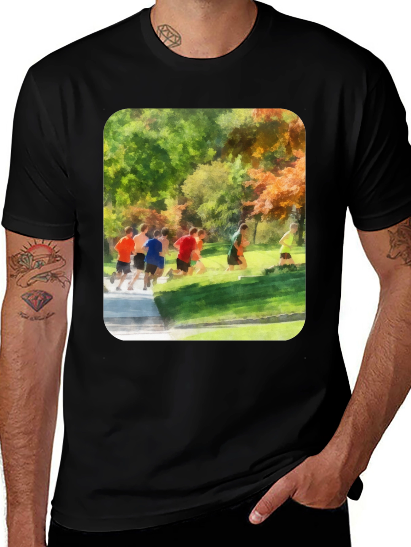 Graphic Tee - Cross Country Runners