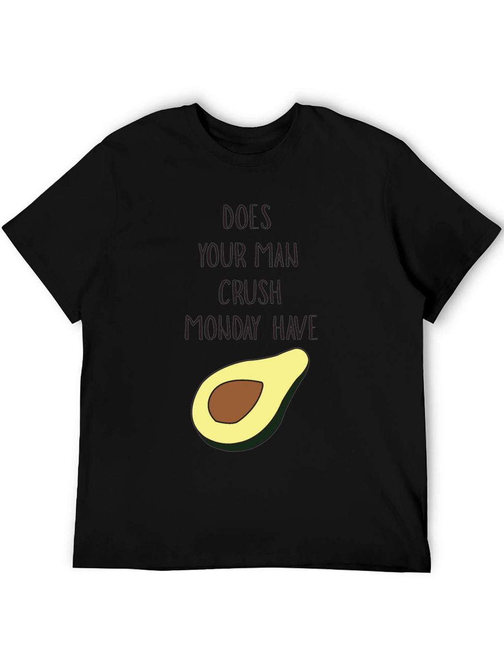 Avocado Crush Monday Graphic Tee - Funny Unisex T-Shirt