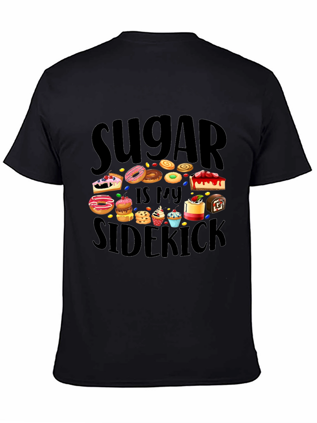 Sugar is My Sidekick Graphic Tee