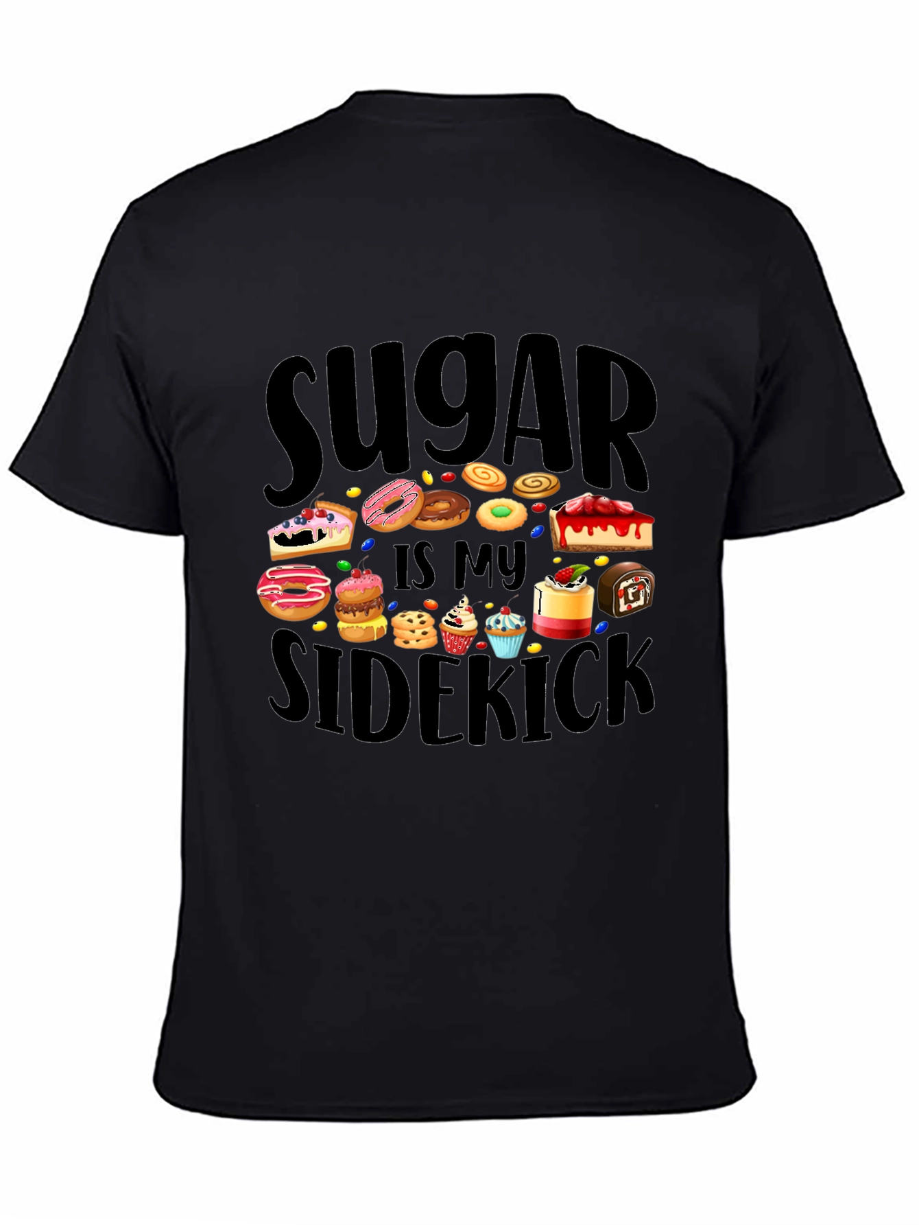 Sugar is My Sidekick Graphic Tee