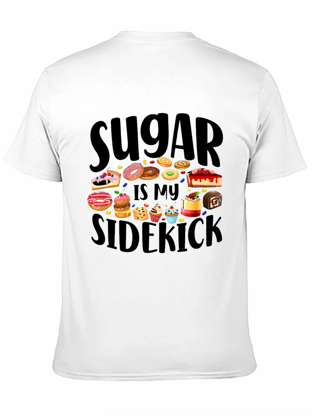 Sugar is My Sidekick Graphic Tee