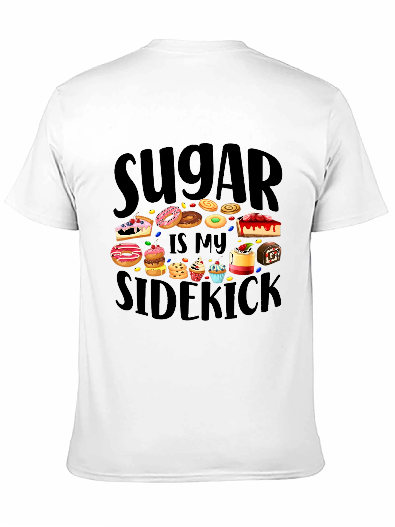 Sugar is My Sidekick Graphic Tee