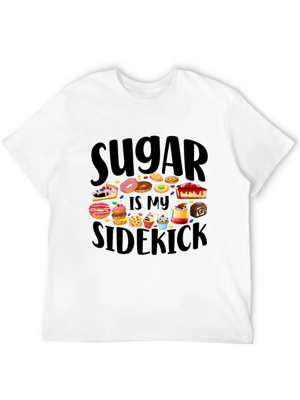 Sugar is My Sidekick Graphic Tee