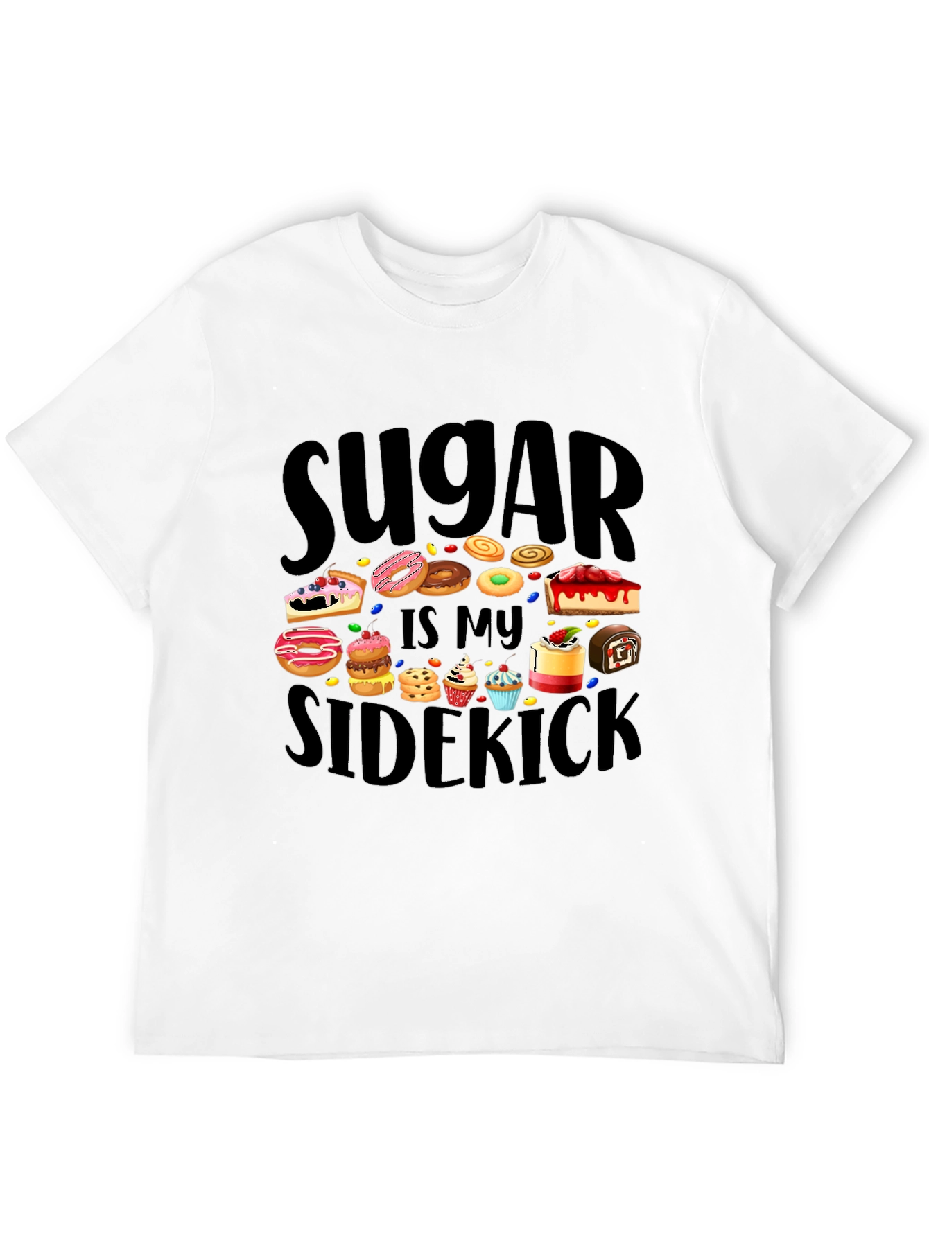 Sugar is My Sidekick Graphic Tee