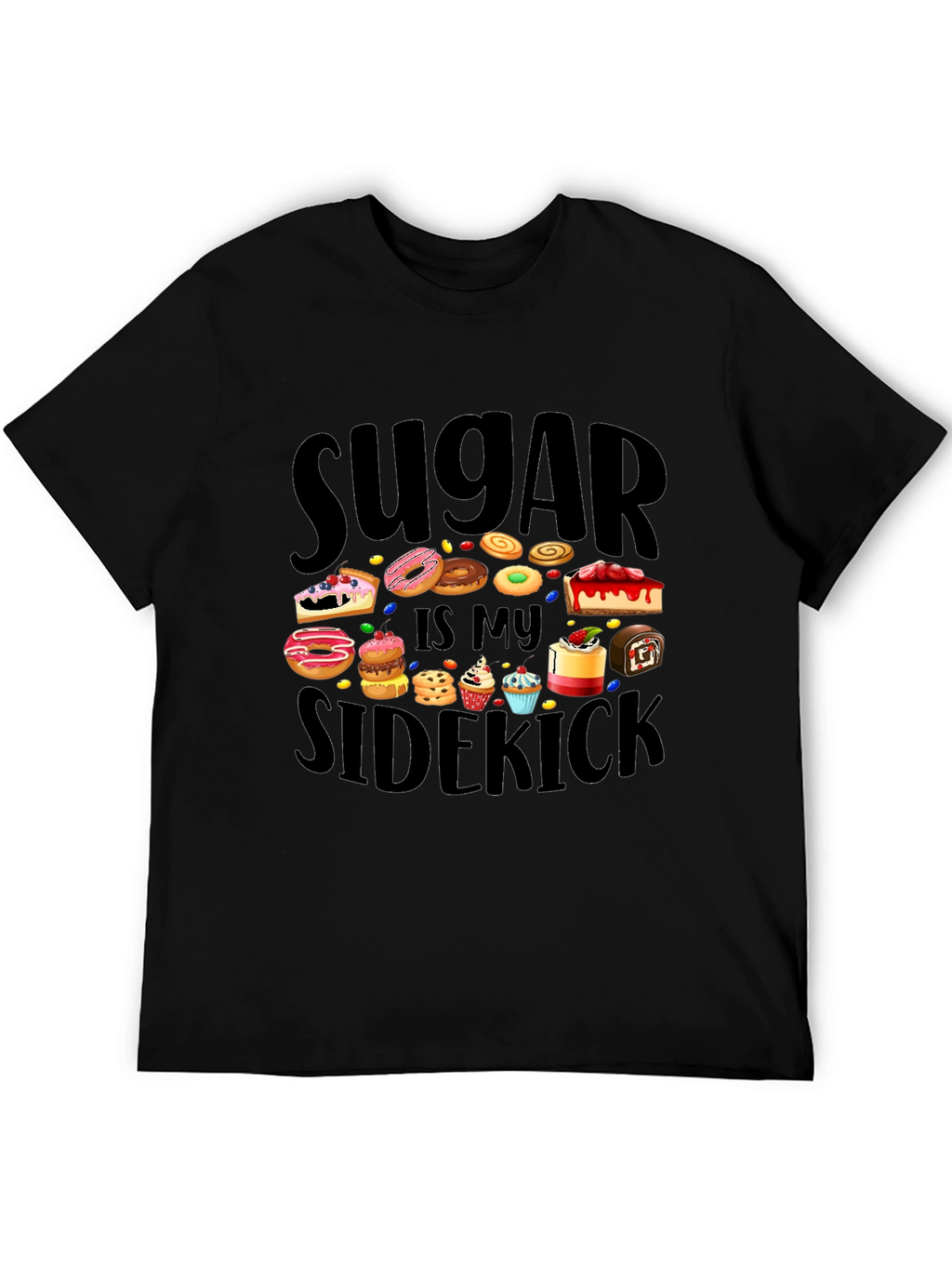 Sugar is My Sidekick Graphic Tee