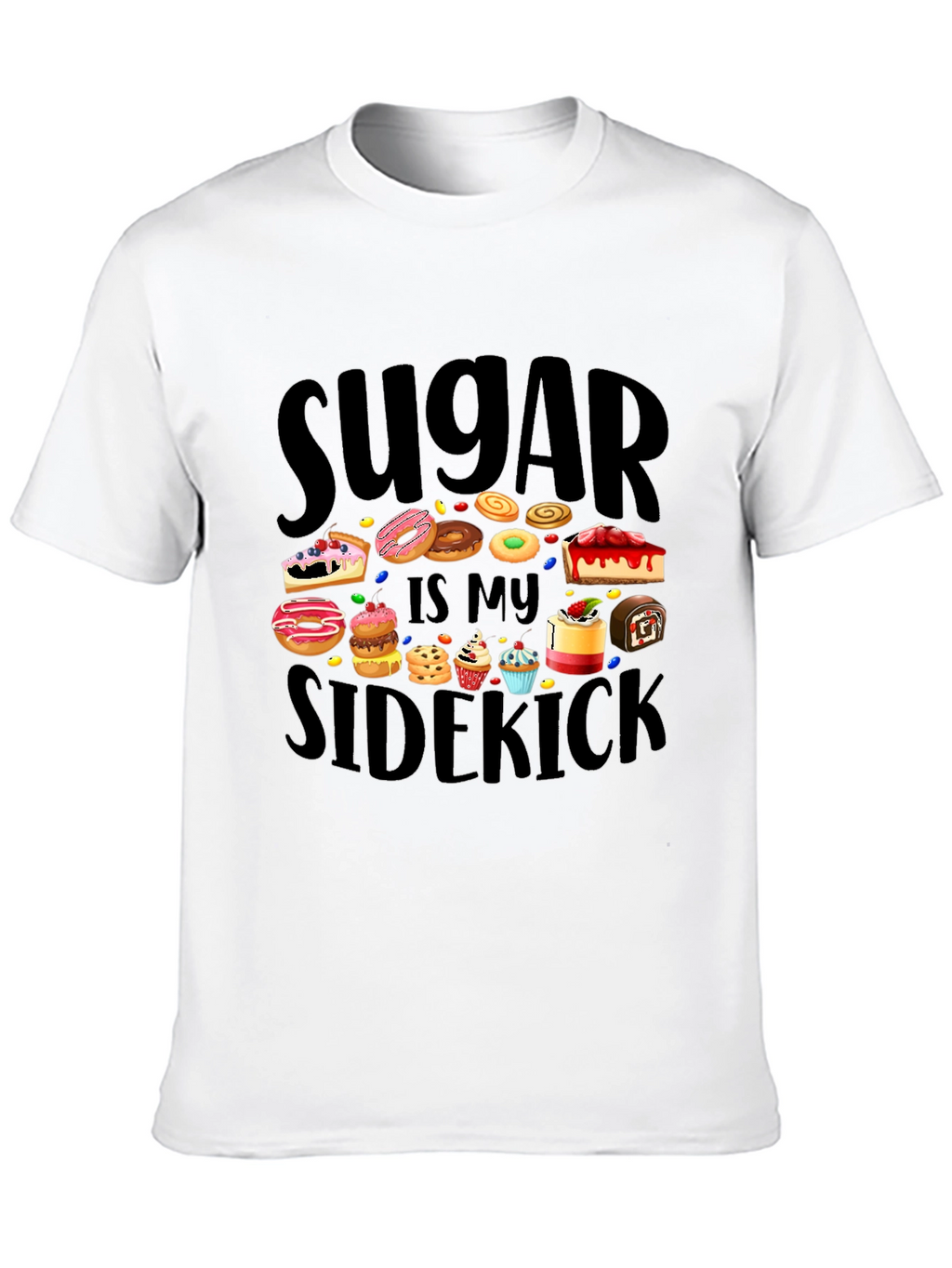 Sugar is My Sidekick Graphic Tee