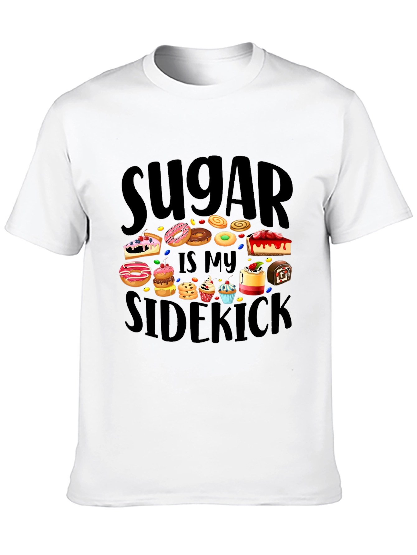 Sugar is My Sidekick Graphic Tee