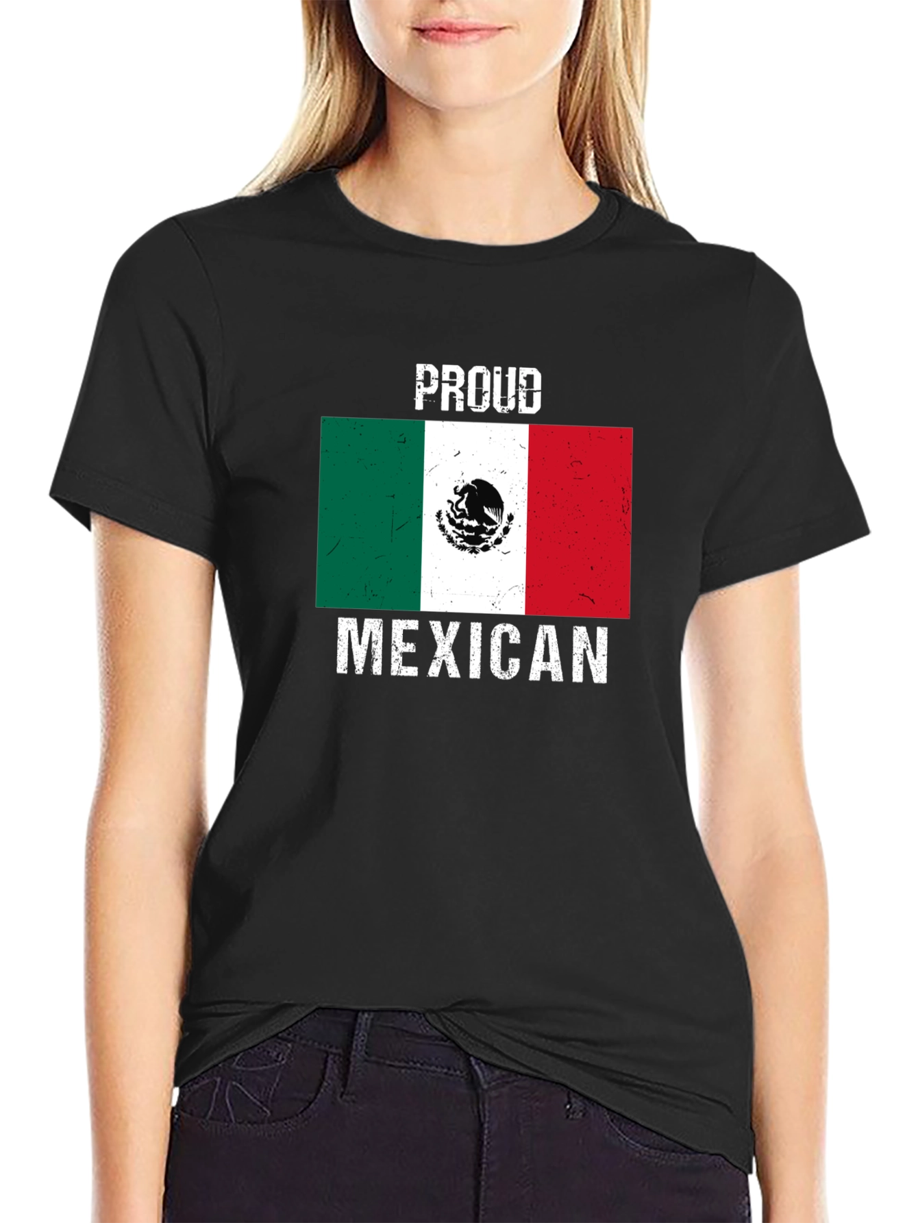 Proud Mexican Flag T-Shirt - Heritage Pride