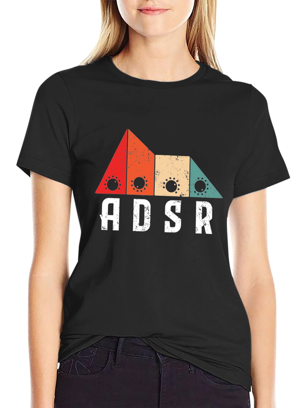ADSR Synth Retro T-Shirt - Music Producer Gift