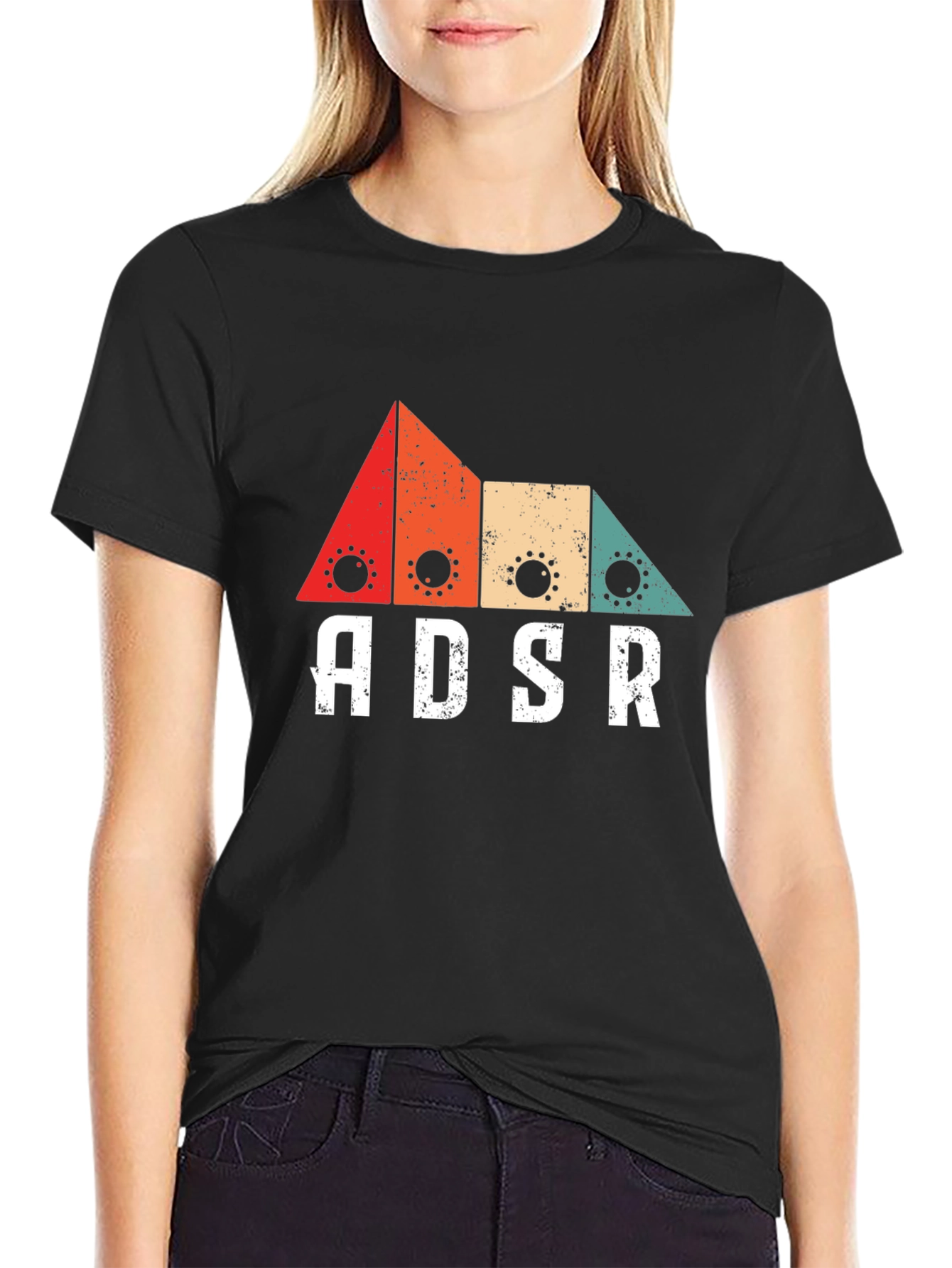 ADSR Synth Retro T-Shirt - Music Producer Gift