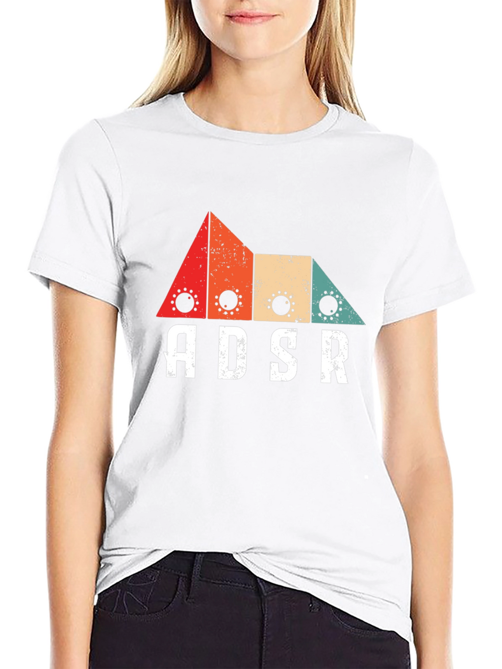 ADSR Synth Retro T-Shirt - Music Producer Gift