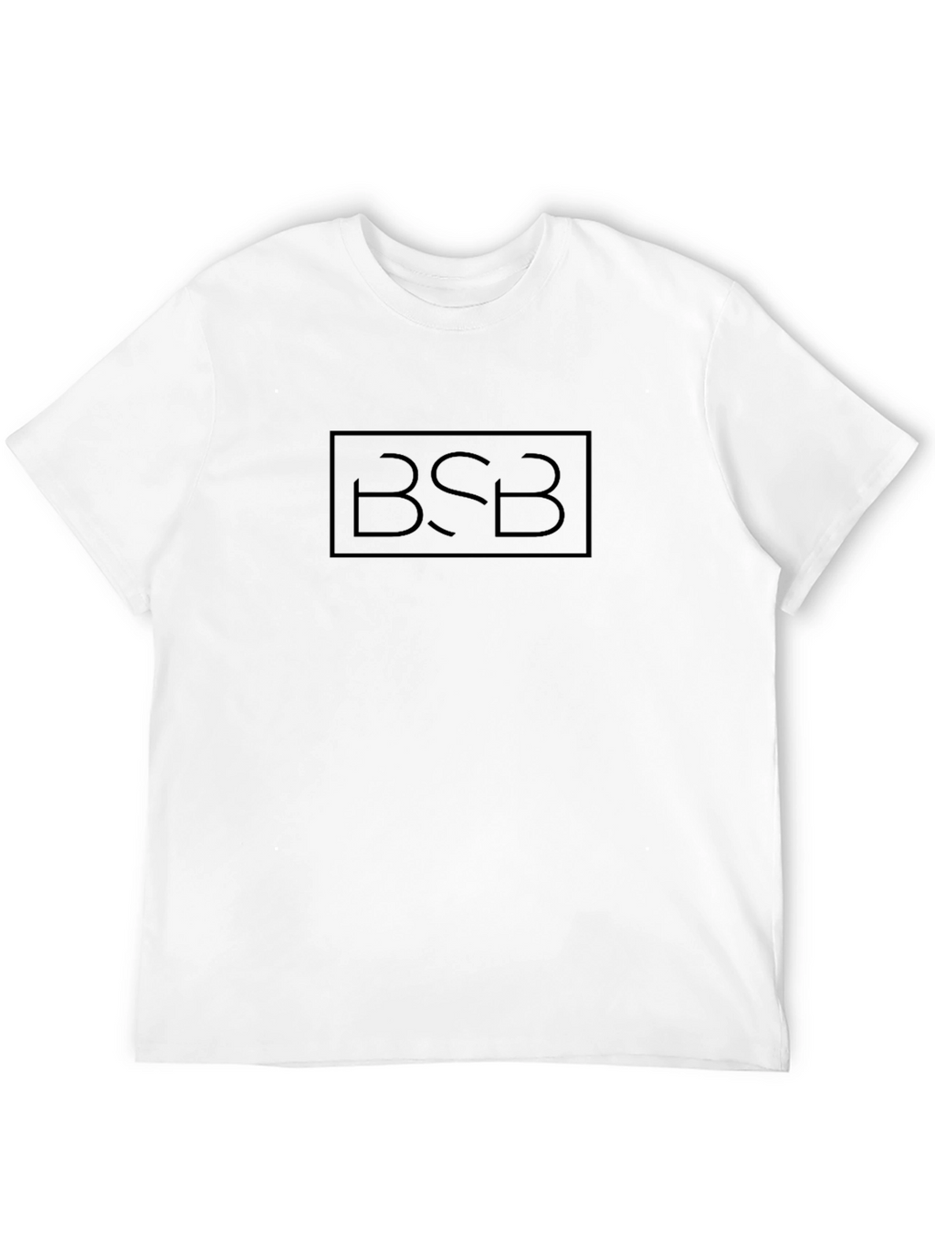 Black BSB Graphic Tee - Minimalist Style