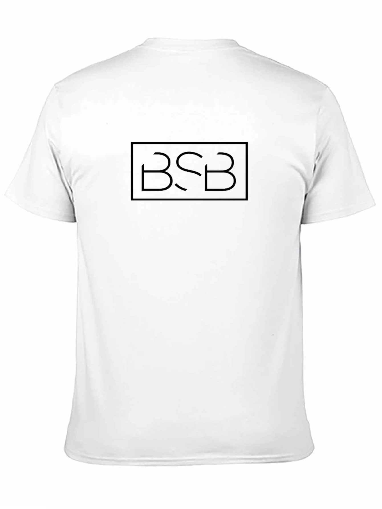 Black BSB Graphic Tee - Minimalist Style