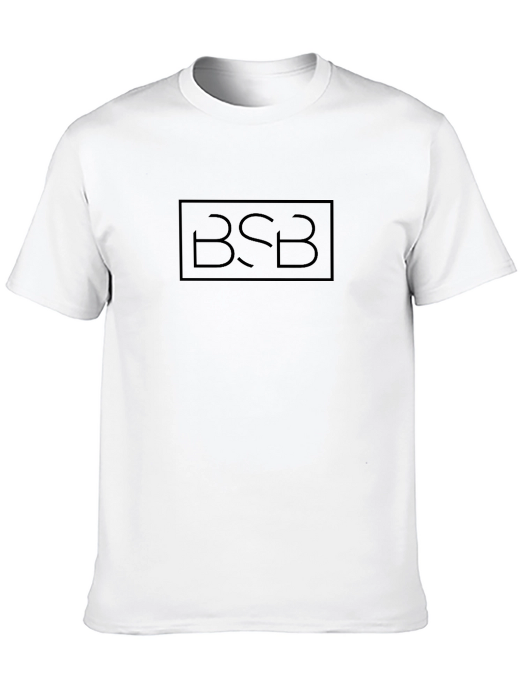 Black BSB Graphic Tee - Minimalist Style