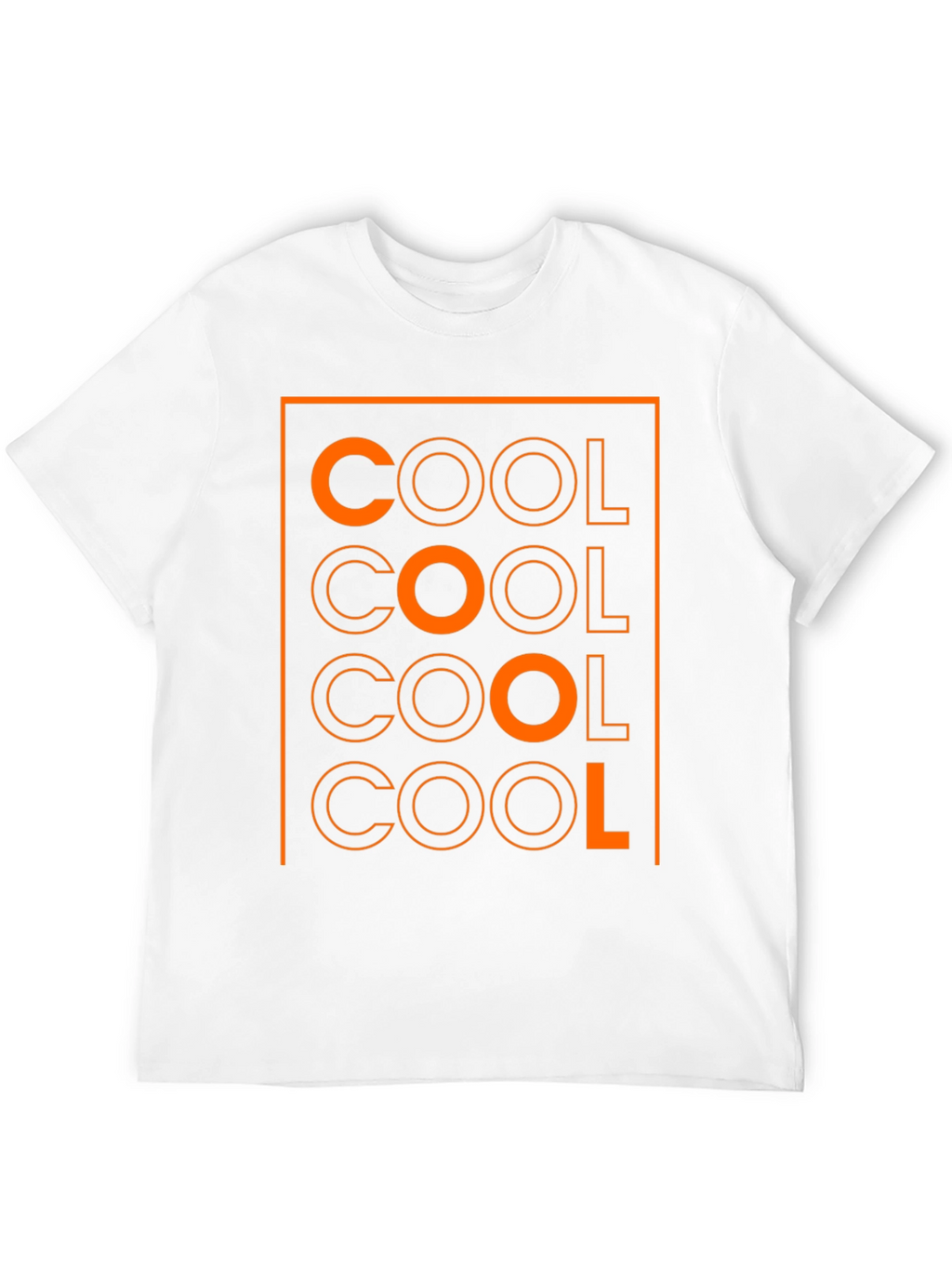 Cool Graphic Tee - Mens Black Cotton Blend T-Shirt