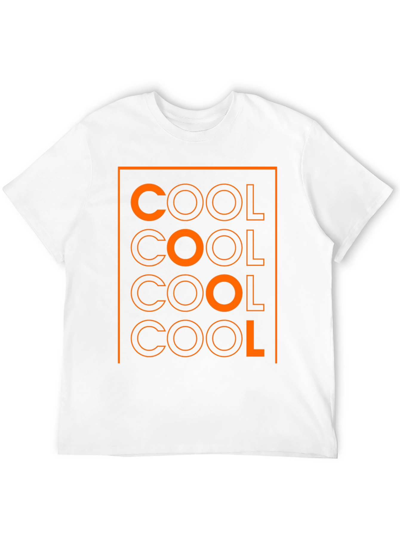 Cool Graphic Tee - Mens Black Cotton Blend T-Shirt