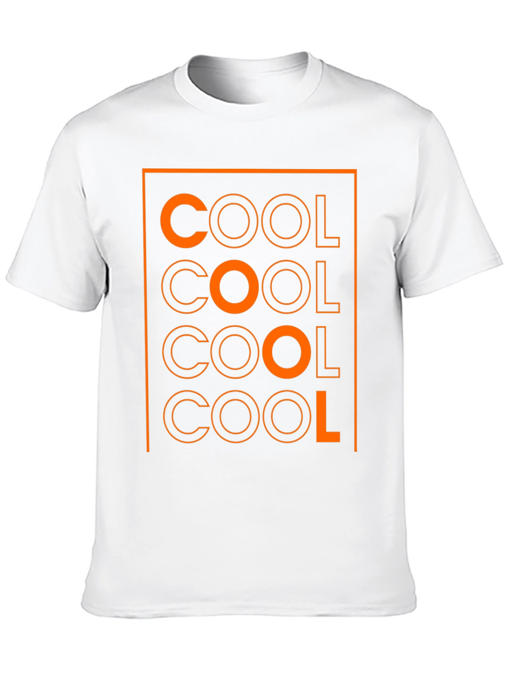 Cool Graphic Tee - Mens Black Cotton Blend T-Shirt