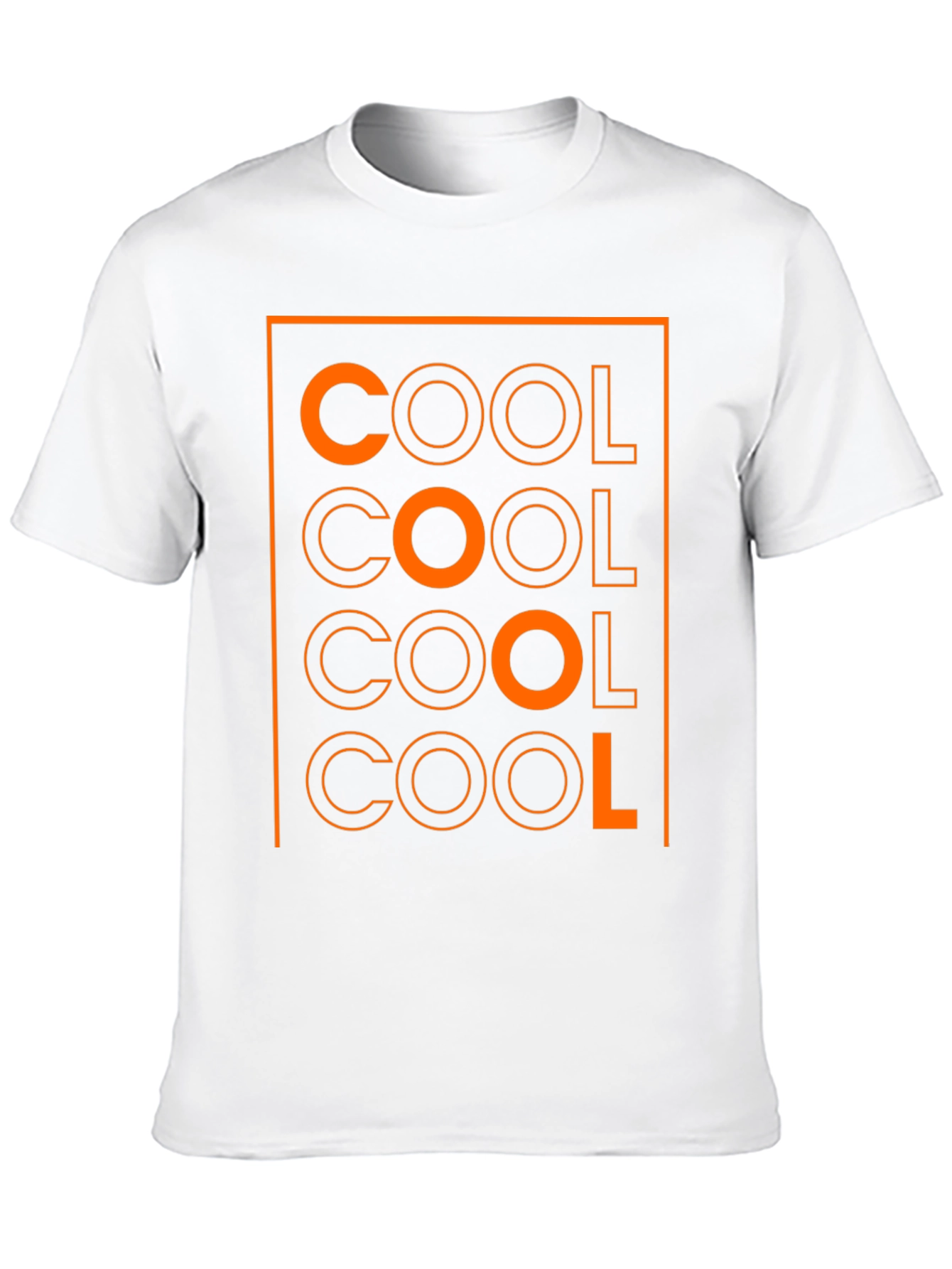 Cool Graphic Tee - Mens Black Cotton Blend T-Shirt