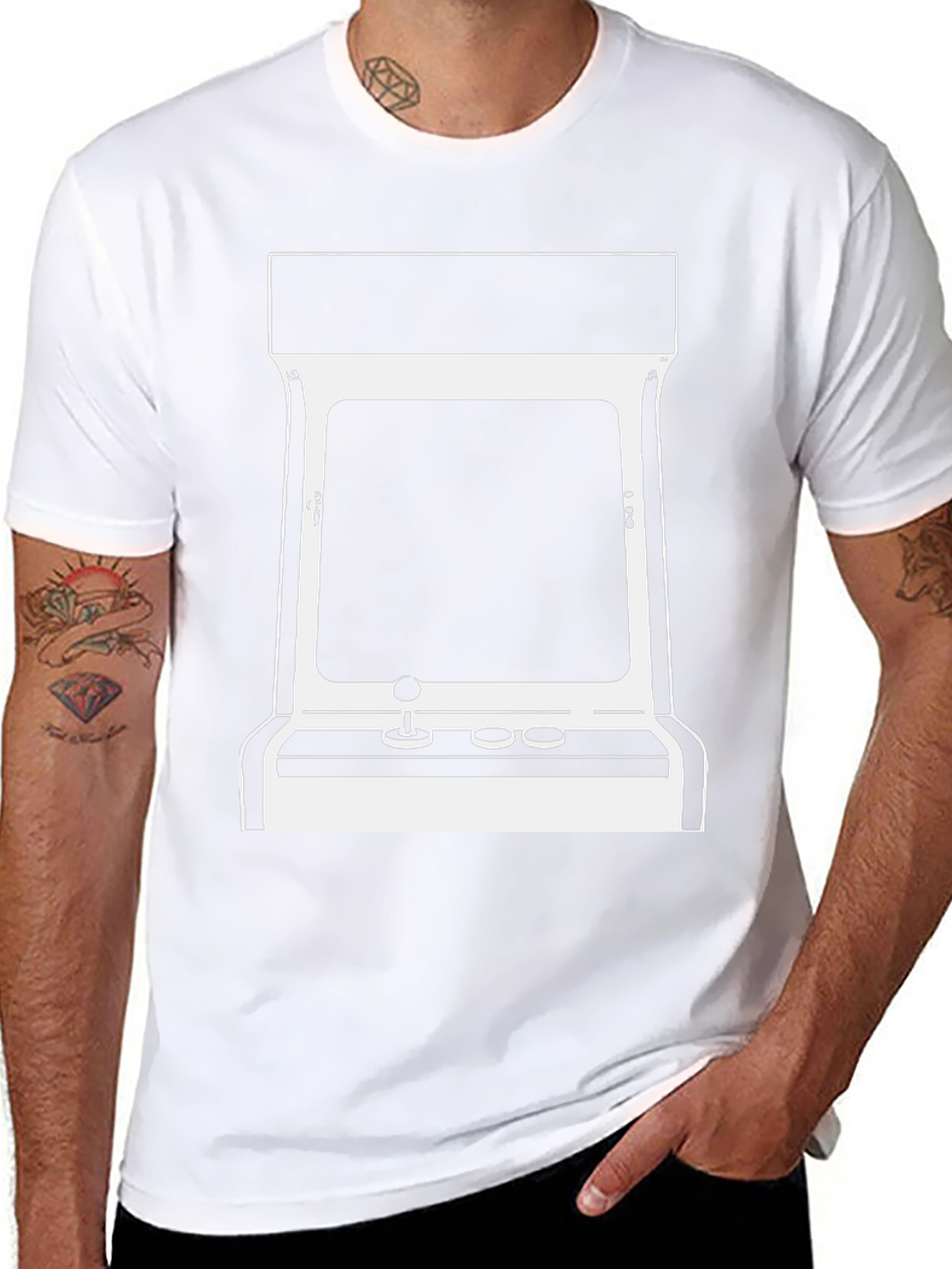 Retro Arcade T-Shirt - Gamer Style