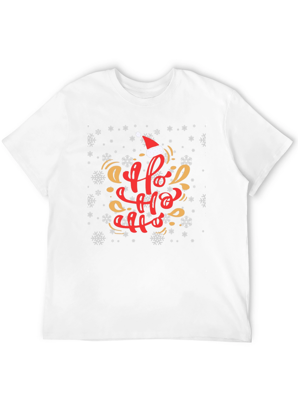 Festive Ho Ho Ho Christmas T-Shirt