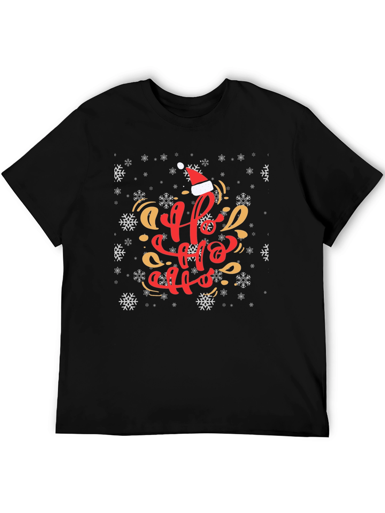 Festive Ho Ho Ho Christmas T-Shirt