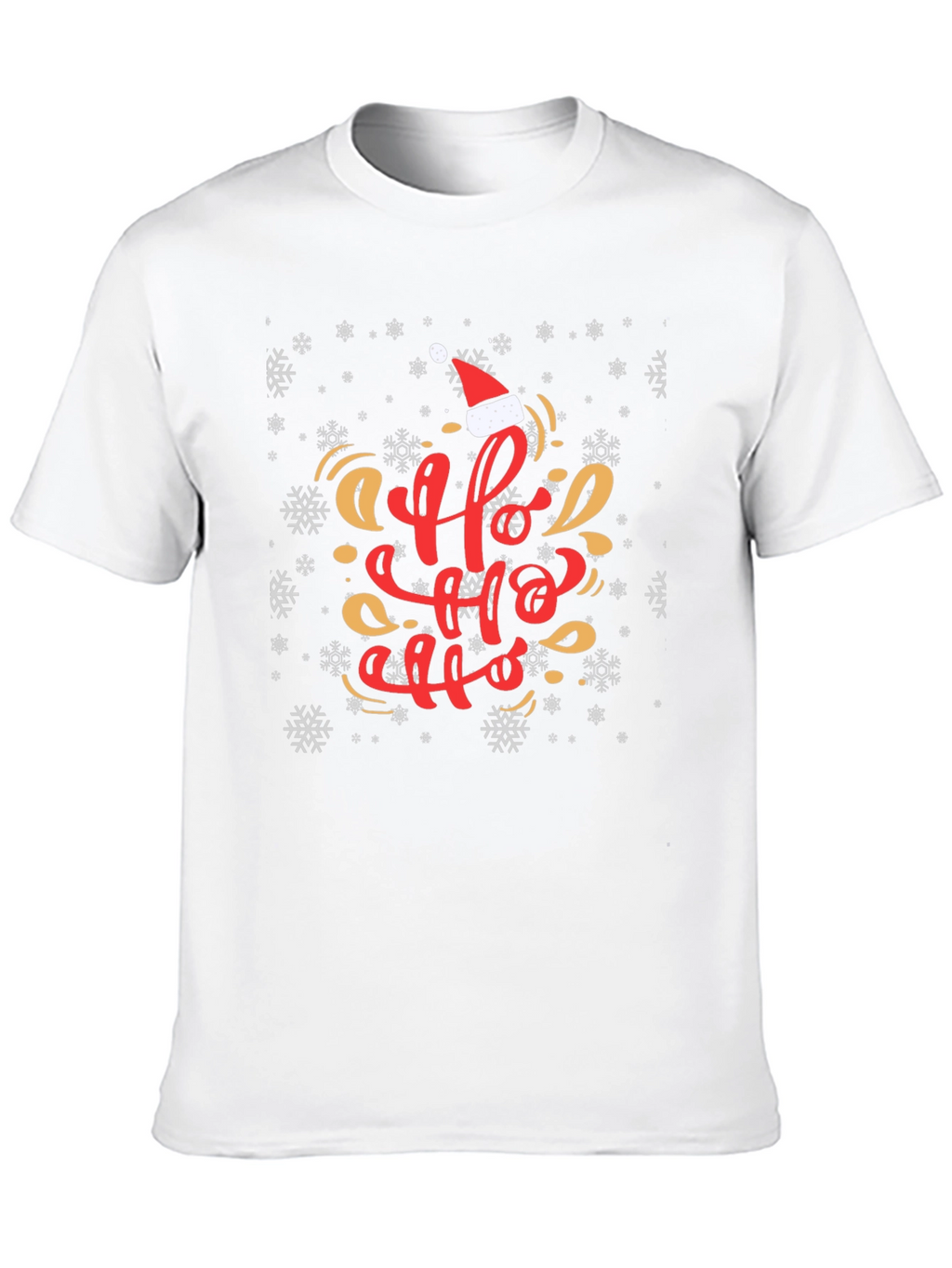 Festive Ho Ho Ho Christmas T-Shirt