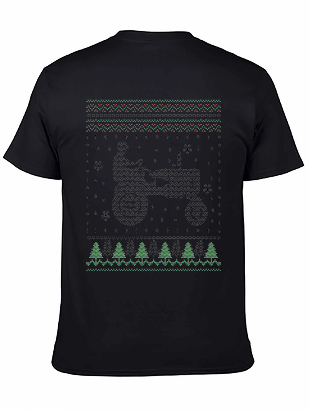 Tractor Christmas Sweater T-Shirt