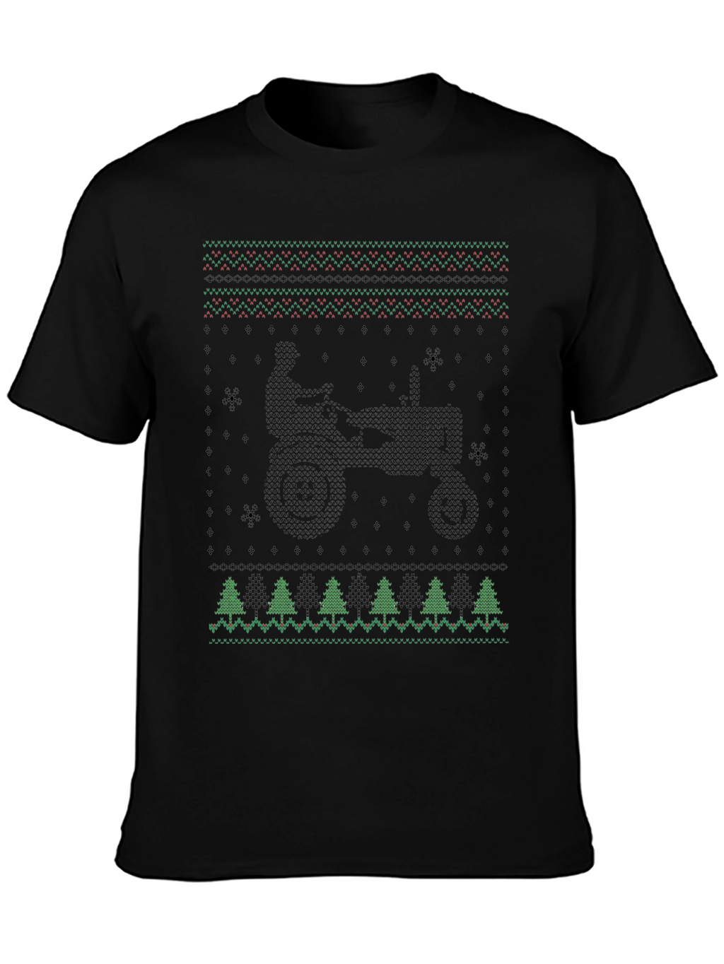 Tractor Christmas Sweater T-Shirt