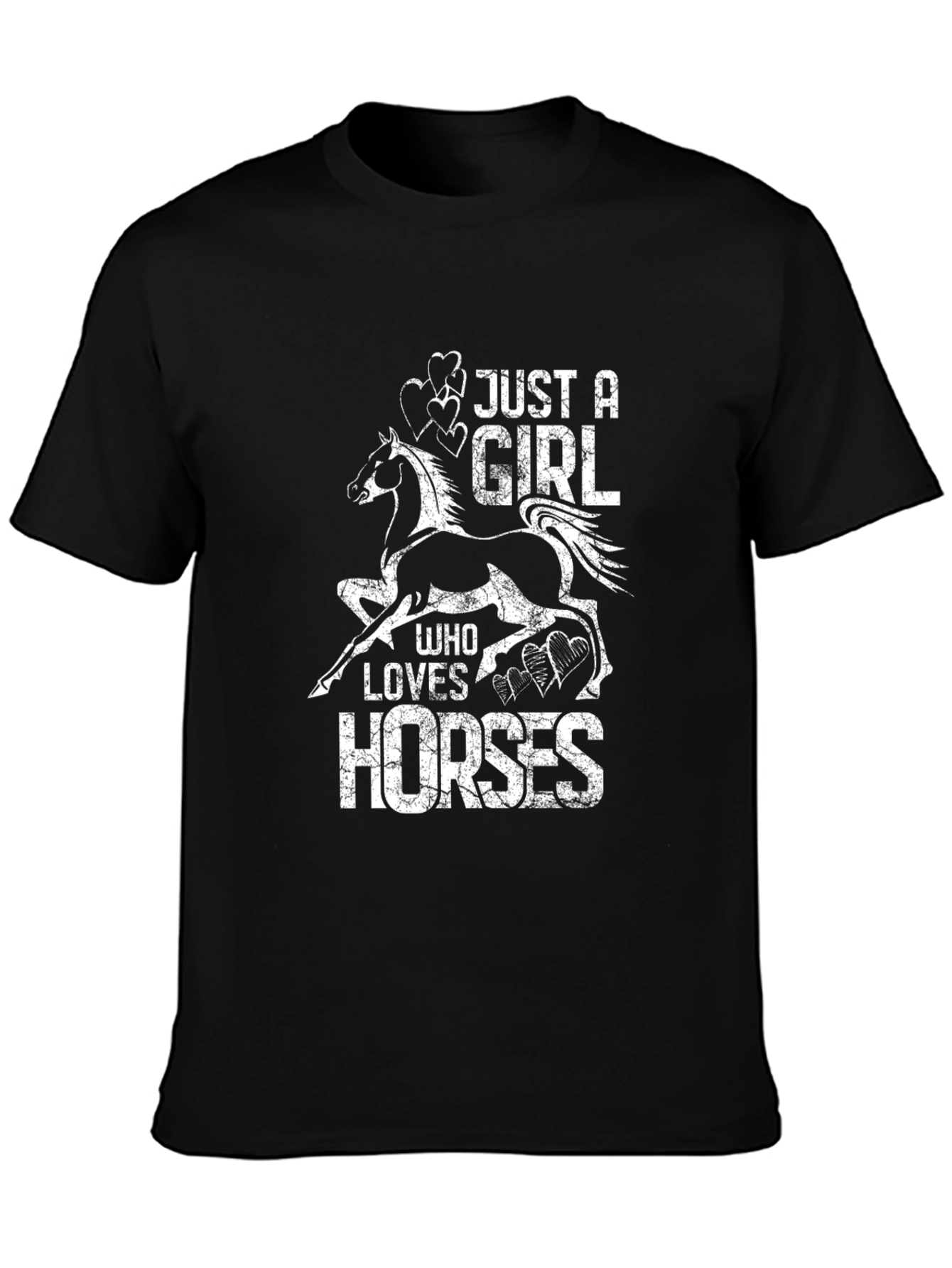 Just A Girl Who Loves Horses T-Shirt