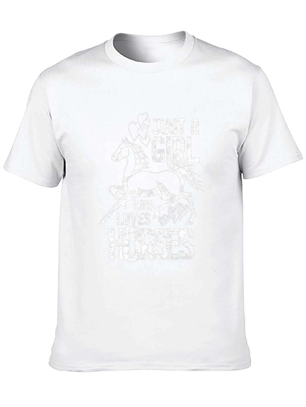 Just A Girl Who Loves Horses T-Shirt